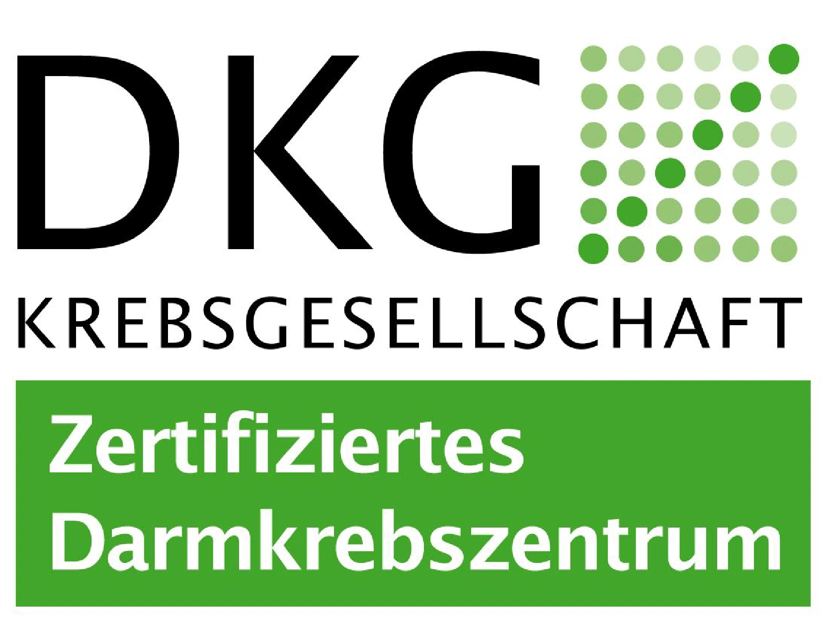 Logo DKG Krebsgesellschaft Viszeralonkologisches Zentrum für Darmkrebs